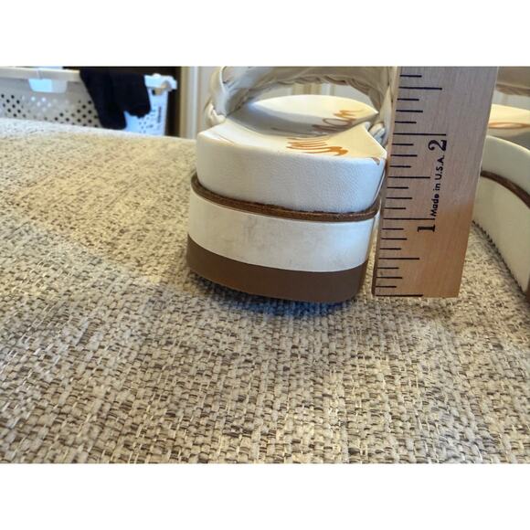 Sam Edelman Ainslie White Braided Sandal Slide Open Toe Size 9.5 - Picture 5 of 9